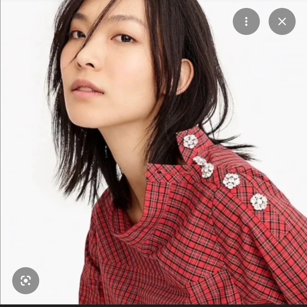 J. Crew Silver Floral Brooch Trio